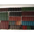 color coated Stone Coating Roof Tiles product line